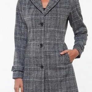 Vince Camuto Plaid Coat